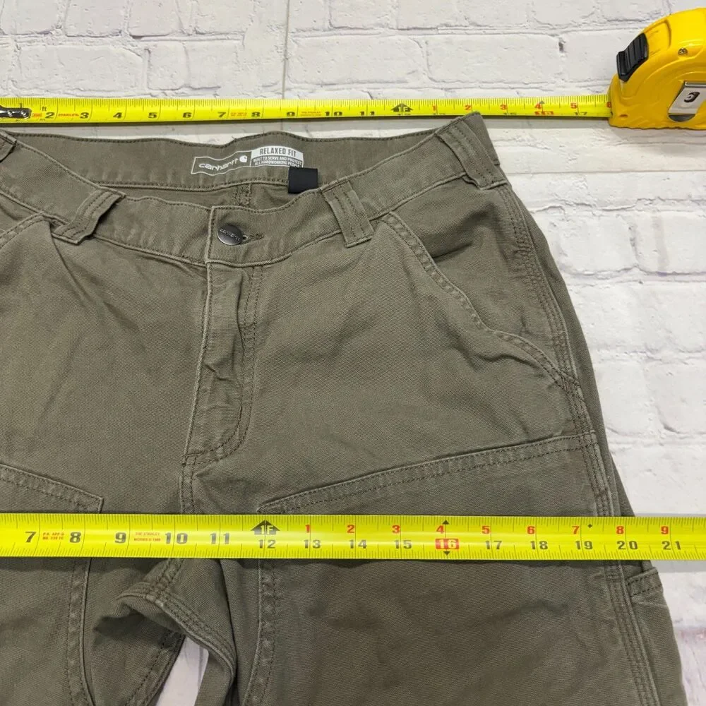 Carhartt Men Rugged Flex Double Knee Pants Size 30x30 Relaxed Fit C132 -29